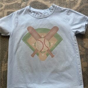 Kids' Baseball Diamond Tee - Light Blue